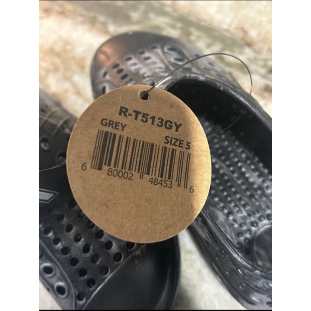 Rockin Kids Water Shoes Toddler Size 5 NWT Black/Gray Marble - Picture 4 of 4